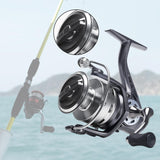 Maxbell Baitcast Fishing Reel Lightweight Gear Left/Right Inter Changeable Equipment Style F