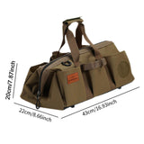 Maxbell Tool Bag Multipurpose Carrier Tote Tool Organizer for Outdoor Hiking Fishing Coffee