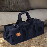 Maxbell Tool Bag Multipurpose Carrier Tote Tool Organizer for Outdoor Hiking Fishing Black