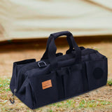 Maxbell Tool Bag Multipurpose Carrier Tote Tool Organizer for Outdoor Hiking Fishing Black