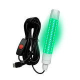 Maxbell LED Underwater Fishing Light Portable Fishing Attracting Light for Crappie Green Light