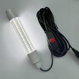 Maxbell LED Underwater Fishing Light Portable Fishing Attracting Light for Crappie White Light