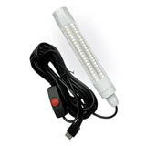 Maxbell LED Underwater Fishing Light Portable Fishing Attracting Light for Crappie White Light