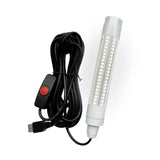 Maxbell LED Underwater Fishing Light Portable Fishing Attracting Light for Crappie White Light
