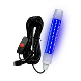 Maxbell LED Underwater Fishing Light Portable Fishing Attracting Light for Crappie Blue Light