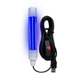 Maxbell LED Underwater Fishing Light Portable Fishing Attracting Light for Crappie Blue Light