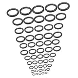 Maxbell 55x Ceramic Guides Ring Fishing Rod Repair Kit for Fishing Lovers Freshwater