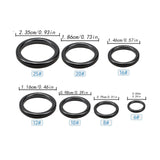 Maxbell 50 Pieces Ceramic Guides Ring Black for Saltwater Fishing Lovers Fly Fishing