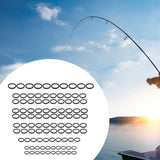 Maxbell 100x Fishing Rod Repair Kit Building for Fishing Lovers Freshwater Saltwater
