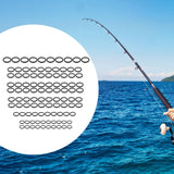 Maxbell 100x Fishing Rod Repair Kit Building for Fishing Lovers Freshwater Saltwater