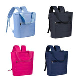 Maxbell Cooler Backpack Large Capacity Modern Lunch Backpack for Trips Outdoor Beach Blue