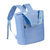 Maxbell Cooler Backpack Large Capacity Modern Lunch Backpack for Trips Outdoor Beach Blue