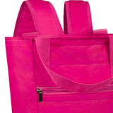 Maxbell Cooler Backpack Large Capacity Modern Lunch Backpack for Trips Outdoor Beach Rose Red