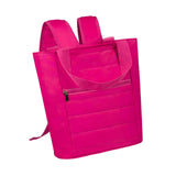 Maxbell Cooler Backpack Large Capacity Modern Lunch Backpack for Trips Outdoor Beach Rose Red