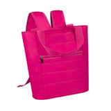 Maxbell Cooler Backpack Large Capacity Modern Lunch Backpack for Trips Outdoor Beach Rose Red