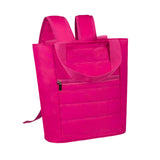 Maxbell Cooler Backpack Large Capacity Modern Lunch Backpack for Trips Outdoor Beach Rose Red