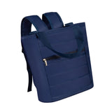 Maxbell Cooler Backpack Large Capacity Modern Lunch Backpack for Trips Outdoor Beach Navy Blue