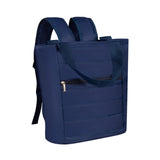 Maxbell Cooler Backpack Large Capacity Modern Lunch Backpack for Trips Outdoor Beach Navy Blue