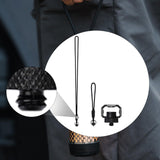 Maxbell Portable Light Hanger Lanyard Universal 1/4 Thread for Travel Hiking Fishing Long