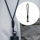 Maxbell Portable Light Hanger Lanyard Universal 1/4 Thread for Travel Hiking Fishing Short