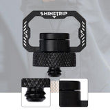 Maxbell Camping Light Hanger Swivel D Ring 1/4 Thread for Fishing Trekking Accessory