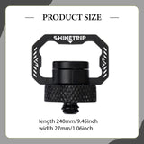 Maxbell Camping Light Hanger Swivel D Ring 1/4 Thread for Fishing Trekking Accessory