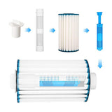Maxbell SPA Mineral Stick Replacement Compact  Cartridge Stick for Hot Tub   Blue