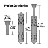 Maxbell SPA Mineral Stick Replacement Compact  Cartridge Stick for Hot Tub   Gray