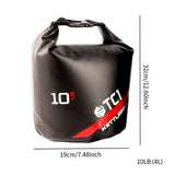 Maxbell Waterproof Dry Bag Portable Waterproof Sack for Swimming Outdoor Backpacking 4L