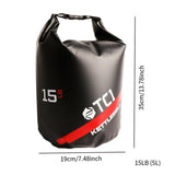 Maxbell Waterproof Dry Bag Portable Waterproof Sack for Swimming Outdoor Backpacking 5L