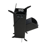 Maxbell Wood Burning Stove Steel Emergency Rocket Stove for BBQ Backpacking Festival