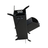 Maxbell Wood Burning Stove Steel Emergency Rocket Stove for BBQ Backpacking Festival