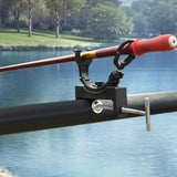 Maxbell Fishing Rods Holder Canoe Boat Equipment Practical Deck Heavy Duty Dock Rack