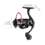 Maxbell Baitcasting Reel Portable Fishing Reel for River Outdoor Fishing Accessories
