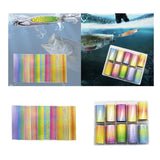 Maxbell 10x Fishing Lure Sticker Waterproof Film for Metal Baits Fishing Lure Making