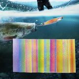 Maxbell 10x Fishing Lure Sticker Waterproof Film for Metal Baits Fishing Lure Making