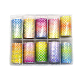 Maxbell 10x Fishing Lure Sticker Flash Materials Fake Fish Scales Sticker for Crafts