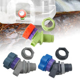 Maxbell Water Faucet Leakproof Dustproof Knob Faucet for Hiking Water Barrels Picnic green