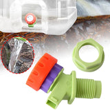 Maxbell Water Faucet Leakproof Dustproof Knob Faucet for Hiking Water Barrels Picnic green