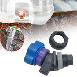 Maxbell Water Faucet Leakproof Dustproof Knob Faucet for Hiking Water Barrels Picnic dark grey