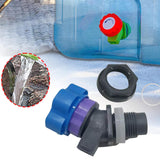 Maxbell Water Faucet Leakproof Dustproof Knob Faucet for Hiking Water Barrels Picnic dark grey