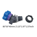 Maxbell Water Faucet Leakproof Dustproof Knob Faucet for Hiking Water Barrels Picnic dark grey