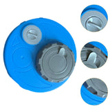 Maxbell Water Jug Cap Fitting Cover for Juice Beverage Bottle Barrels Storage Bucket blue