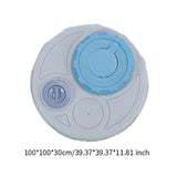 Maxbell Water Jug Cap Fitting Cover for Juice Beverage Bottle Barrels Storage Bucket light grey