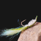 Maxbell 4Pcs Fly Fishing Lures with Hooks for Freshwater Saltwater Salmon Lake River