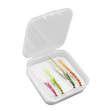 Maxbell 4Pcs Fly Fishing Lures with Hooks for Freshwater Saltwater Salmon Lake River
