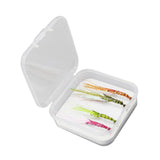 Maxbell 4Pcs Fly Fishing Lures with Hooks for Freshwater Saltwater Salmon Lake River