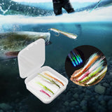 Maxbell 4Pcs Fly Fishing Lures with Hooks for Freshwater Saltwater Salmon Lake River