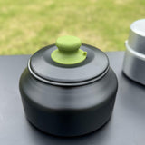 Maxbell Pot Lid Replacement Knob Strong Suction Cup Compact Pan Cover Holding Handle Black