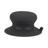Maxbell Pot Lid Replacement Knob Strong Suction Cup Compact Pan Cover Holding Handle Black